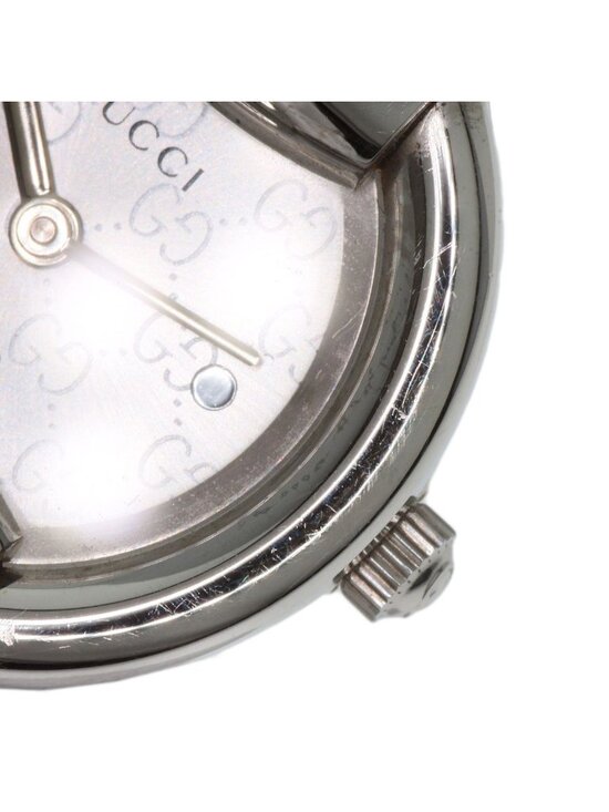 Gucci Round Face Watch SS